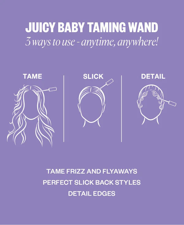 IGK™ Lightweight Gel Hair Taming Wand, Juicy Baby Scent
