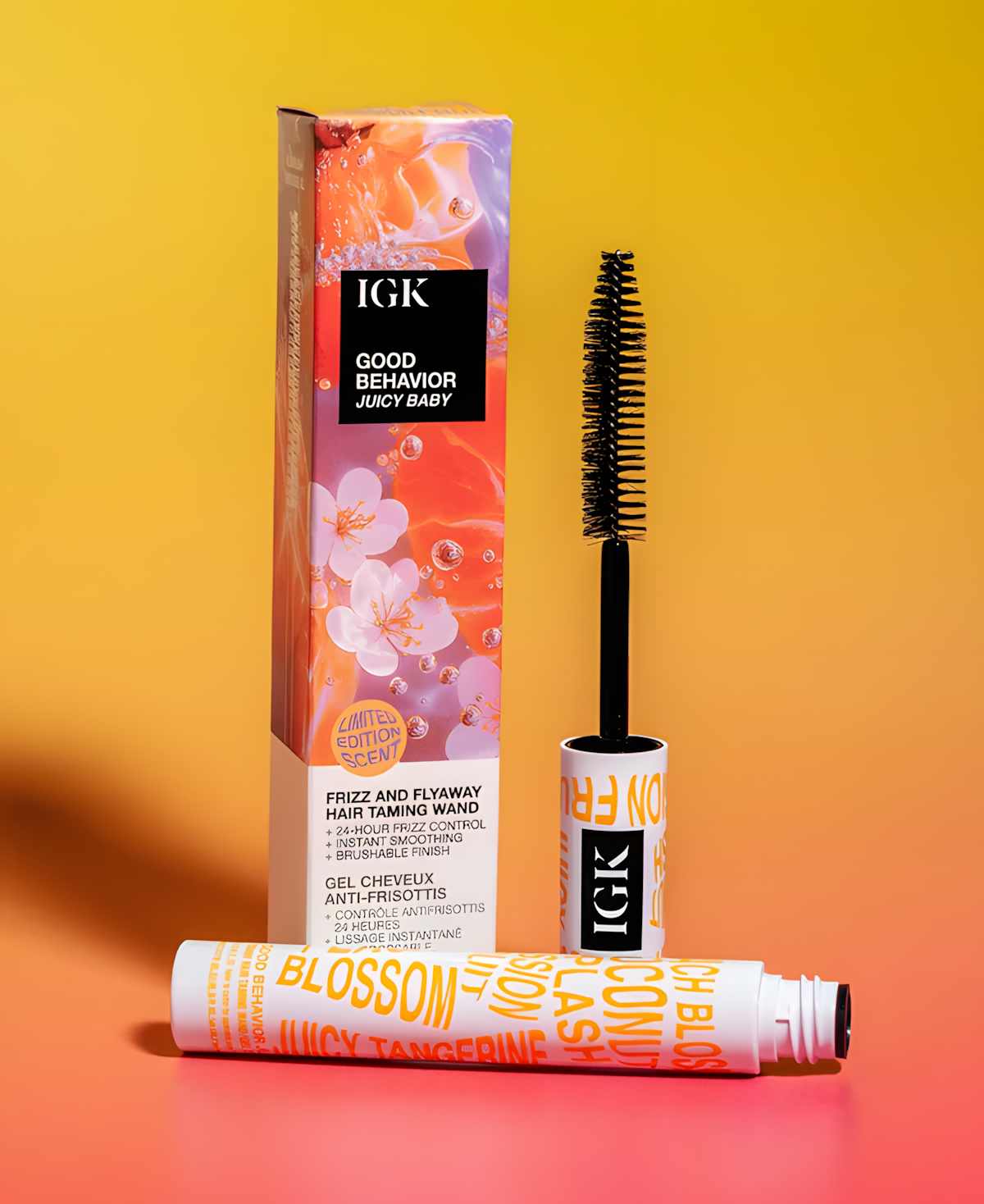 IGK™ Lightweight Gel Hair Taming Wand, Juicy Baby Scent